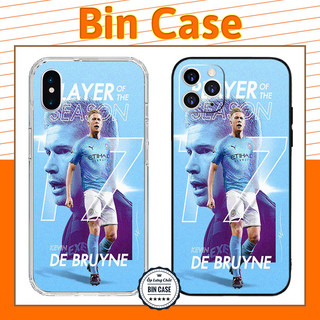⚽Ốp lưng in hình Kevin De Bruyne mới nhất ⚽Ốp Man City iphone 14 13 12 11 Pro Max 6 7 8 Plus X Xr Xs Max BONGDA094