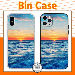 🌺Ốp Lưng Chiều Hoàng Hôn Trên Biển 🌺Ốp Thiết Kế Đẹp iphone 14 13 12 11 Pro Max 6 7 8 Plus X Xr Xs Max CANHDEP009