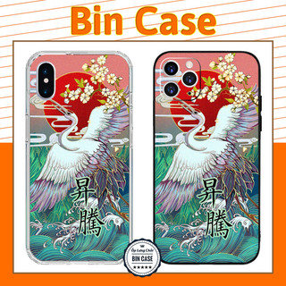 🔥Ốp iPhone phong thủy hợp mệnh 🔥Ốp chim Hạc Trung Quốc iphone 14 13 12 11 Pro Max 6 7 8 Plus X Xr Xs Max DOCLA035