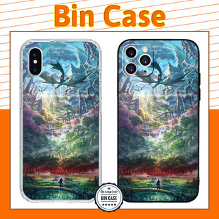 🌺Ốp Silicon Chống Sốc Cảnh Đẹp Đại Dương Thành Phố Atlantis iphone 14 13 12 11 Pro Max 6 7 8 Plus X Xr Xs Max CANHDEP006