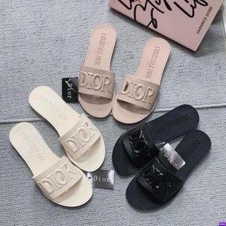 Dép lê nữ nhựa dẻo mẫu mới Di.Or, dép quai ngang tiểu thư xinh xỉu siêu hót full size