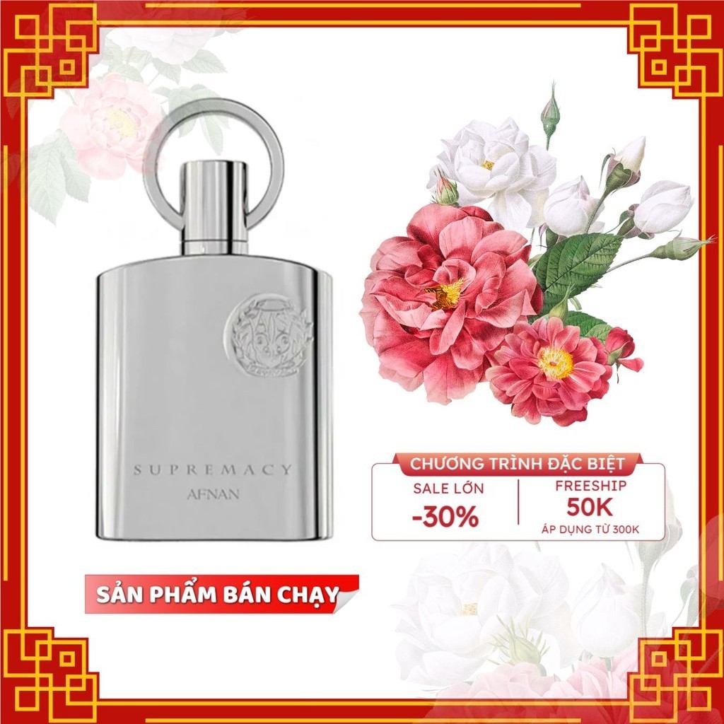 Nước hoa Afnan Supremacy Silver 10ml