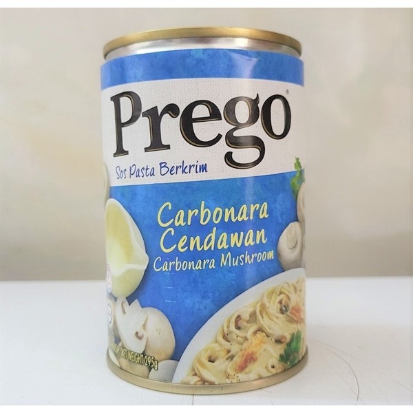 (100% Ảnh Thật) 👉 Sốt mì ý Carbonara nấm Prego - Malaysia  👉 295g