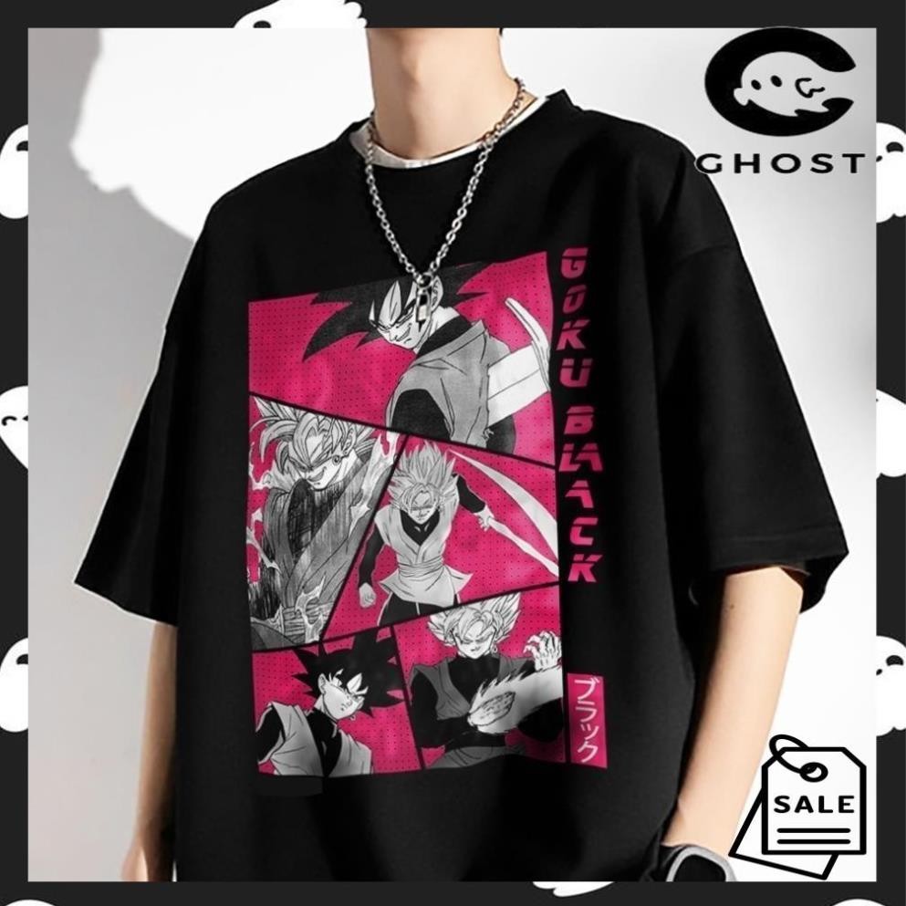 Áo phông Dragon Ball: Vegeta - Goku Black form unisex cực chất
