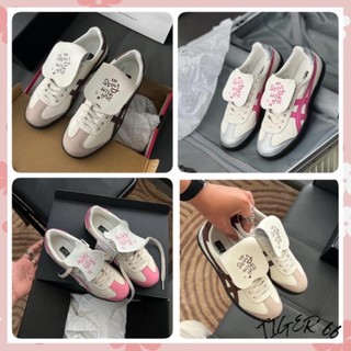 Giày onitsuka Tiger hồng pink nâu -Full box