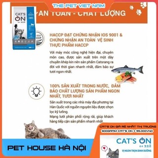 Thức ăn hạt cho mèo mọi lứa tuổi Catsrang túi 4,5KG CHỈ BÁN CHIẾT-
