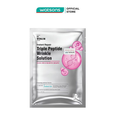Mặt Nạ Dr.Wonjin Instant Repair Triple Peptide Wrinkle Solution Tăng Sinh Collagen Cấp Tốc 30g