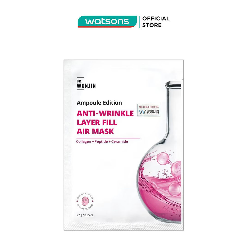 Mặt Nạ Dr.Wonjin Ampoule Edition Anti-wrinkle Layer Fill Air Mask Nâng Cơ Và Trẻ Hóa Da 27g