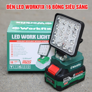Thân bóng đèn led chạy pin máy khoan workfix wf-l16, wf-l48, wf-l84 16-48-84 bóng led - chân pin phổ thông