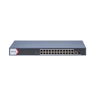 Switch mạng thông minh 24 cổng poe gigabit hikvision ds-3e1526p-ei/m