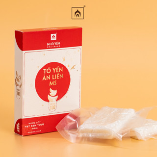 Tổ yến ăn liền hạt sen - nhà yến nha trang - hộp 10 gram - tổ yến ăn liền ms - tổ yến ăn liền nha trang