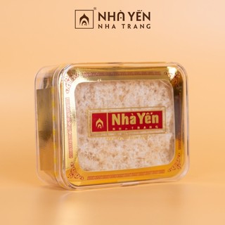Yến vụn tinh chế - Nhà Yến Nha Trang - Hộp 50g - Tổ yến tinh chế nguyên chất - Yến sào tinh chế - Yến vụn nguyên chất