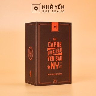 Cà phê hoà tan yến sào NY - Nhà Yến Nha Trang - Hộp 20 gói - Cà phê yến sào - Cà phê sữa - Cà phê hòa tan - Cafe yến