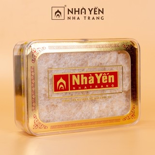 Yến vụn tinh chế - Nhà Yến Nha Trang - Hộp 100g - Tổ yến tinh chế nguyên chất - Yến sào tinh chế - Yến vụn nguyên chất