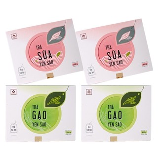 Combo trà sữa và trà gạo (yến sào) - Nhà Yến Nha Trang
