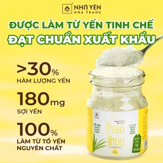Nước yến chưng đường phèn Thiên Thủy Xuất Khẩu Vị lá dứa 1 lọ giúp làm đẹp da - Nhà Yến Nha Trang