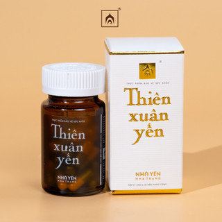 Thực phẩm bảo vệ sức khỏe Thiên Xuân Yến - Nhà Yến Nha Trang - Hộp 30 & 60 viên - Viên nang cứng