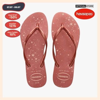HAVAIANAS - Dép kẹp nữ Chinelo Feminino Slim Gloss 4145617-3606