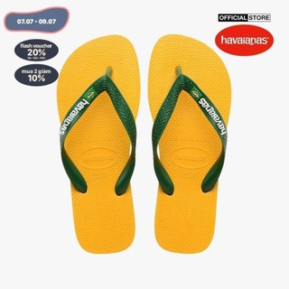 HAVAIANAS - Dép kẹp unisex Brasil Logo 4110850-1740
