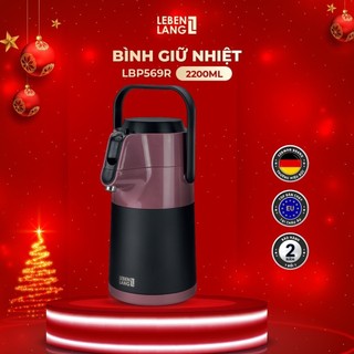 Bình giữ nhiệt LEBENLANG 2.2L - LBP569R (2 màu)