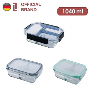 Hộp thuỷ tinh 3 ngăn LEBENLANG - LBV332 và LBF333 1040ml