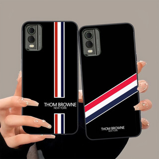 Ốp lưng Nokia C32 in hình thương hiệu phong cách
