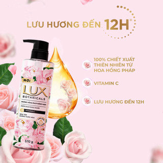 Sữa tắm lux botanical hương nước hoa cao cấp sáng mịn rạng ngời 570g