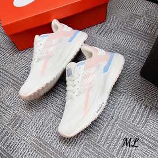 Giầy thể thao 3 vạch nứt 2 mầu sọc tím -hồng Sz 36-40 Fulbox bill hãng