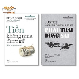 Combo 2 cuốn: phải trái đúng sai + tiền không mua được gì?