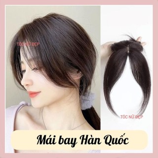  Kẹp mái bay 2 bên thon gọn mặt Kẹp mái bay Hàn Quốc S02M01 Kẹp tóc giả nữ trẻ đẹp 