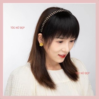  Bờm mái bằng trung niên Bờm tóc giả trung niên cao cấp Tóc giả trẻ đẹp trung niên S02MA13 