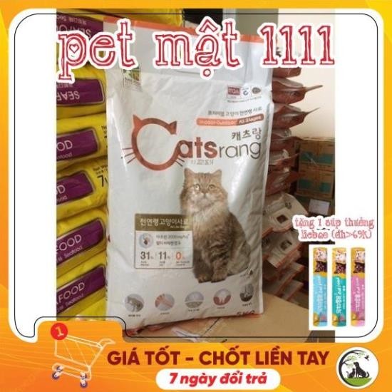 Thức ăn hạt cho mèo CATSRANG Hàn Quốc, thức ăn Catrang cho mèo mọi lứa tuổi CHỈ BÁN CHIẾT-Chính Hãng