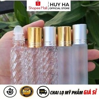 Vỏ Chai Lọ Bi Lăn 10ml Đựng Dầu Thơm, Tinh Dầu, Phụ Kiện Du Lịch HUHA