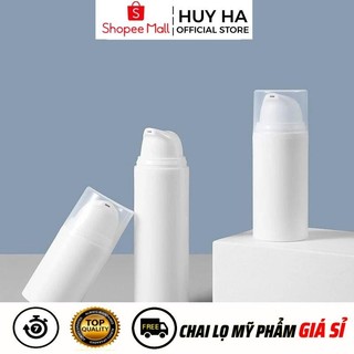 Chai Lọ Nhựa Hút Chân Không 30ml, 50ml Xịt Giọt, Phun Sương HUHA