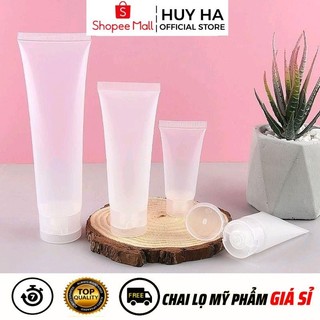 [Sỉ Siêu Rẻ] Tuýp Chiết Mỹ Phẩm Tube Nhựa 70ml-100ml,150ml,250ml Đựng Sữa Rửa Mặt  HUHA