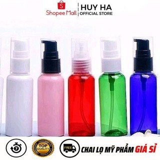 [Sỉ Siêu Rẻ] Chai Chiết Mĩ Phẩm Nhựa Pet Xịt Giọt 100ml,50ml,30ml,20ml,10ml  HUHA