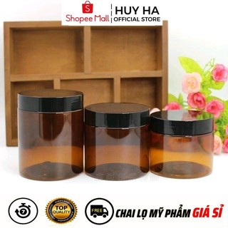 Hủ Đựng Kem Nhựa Pet 50g,100g,200g,250g,500g Đựng Mỹ Phẩm, Đồ Khô, Ngũ Cốc HUY HA COSMETIC PACKAGING