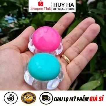 Hủ Hộp Đựng Kem Chiết Kem 5g Hoa Mai , Hoa Đào Đựng Mỹ Phẩm , Phụ Kiện Du Lịch  HUHA