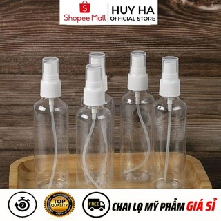 [Sỉ Siêu Rẻ] Chai Lọ Xịt Phun Sương, Vỏ Nhựa Pet [10ml-300ml] Chiết Nước Hoa, Xịt Khoáng HUHA