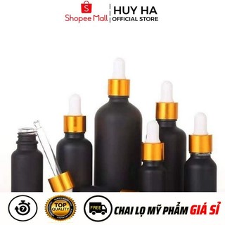 Lọ Đựng Tinh Dầu Bóp Giọt 5ml,10ml,15ml,20ml,30ml Chiết Tinh Chất, Phụ Kiện Du Lịch HUY HA COSMETIC PACKAGING