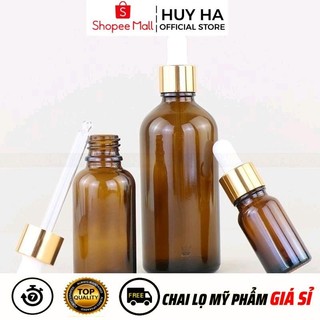 Chai Lọ Chiết Serum [50ml,100ml] Đựng Tinh Dầu Bóp Giọt, Phụ Kiện Du Lịch  HUY HA COSMETIC PACKAGING
