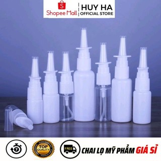 [Sỉ Siêu Rẻ] Chai Lọ Xịt Mũi Thẳng 10ml Chiết Dung Dịch  HUHA