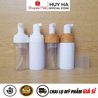 Lọ Chiết Mỹ Phẩm Chai Xịt Giọt Tạo Bọt 30ml,50ml,100ml,150ml,200ml Đựng Sữa Rửa Mặt .  HUHA