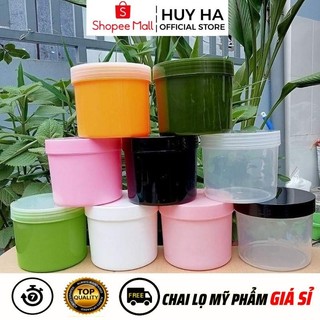 Hủ Hộp Đựng Kem Hấp Dầu Đựng Kem Body 500g 1kg Chiết Mỹ Phẩm, Phụ Kiện Du Lịch  HUY HA COSMETIC PACKAGING