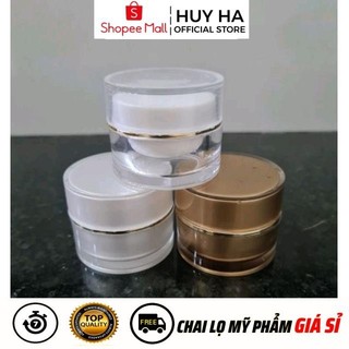 Hủ Hộp Đựng Kem Nắp Trơn RC 5g,10g Đựng Kem Face , Phụ Kiện Du Lịch HUY HA COSMETIC PACKAGING  HUY HA COSMETIC PACKAGING