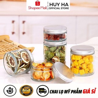 Hủ Hộp Đựng Kem Nhựa Pet 30g 50g Chiết Mỹ Phẩm , Phụ Kiện Du Lịch  HUHA