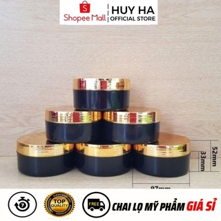 Hủ Hộp Đựng Kem Body 100g,200g,300g Xi Vàng Chiết Mỹ Phẩm , Phụ Kiện Du Lịch  HUHA