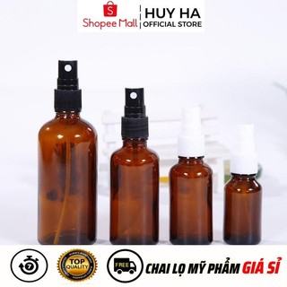 Chai Lọ Chiết Nước Hoa Xịt Phun Sương Thủy Tinh 15ml,20ml,30ml,50ml,100ml Chiết Nước Hoa  HUHA