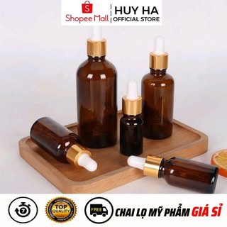 Chai Lọ Chiết Serum [30ml] Đựng Tinh Dầu Bóp Giọt HUHA, Phụ Kiện Du Lịch  HUHA