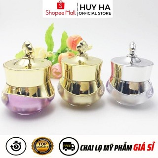 Hủ Hộp Đựng Kem Face Cao Cấp Vua 5g,15g Chiết Mỹ Phẩm , Phụ Kiện Du Lịch  HUY HA COSMETIC PACKAGING